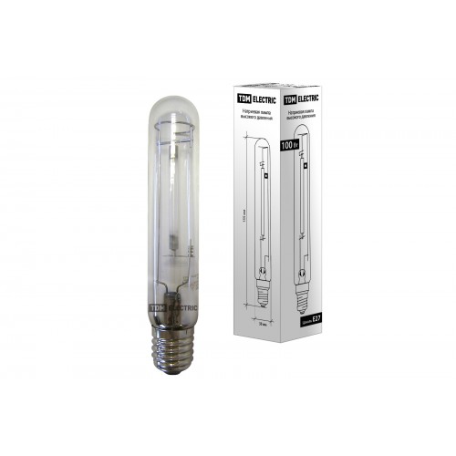 Лампа ДНАТ 100Вт Е27 натриевая высокого давления TDM