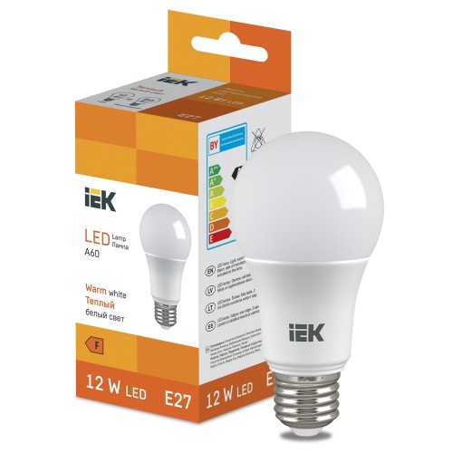 Лампа LED Bulb A60 1140lm 4000K E27 IEK