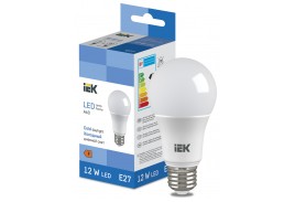 Лампа LED Bulb A60 1140lm 6500K E27 IEK