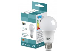 Лампа LED Bulb A60 950lm 4000K E27 IEK