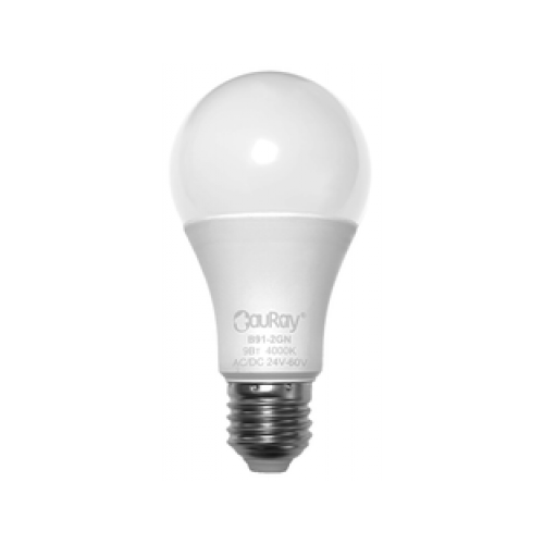 Лампа LED TauRay, Е27, 10W, AC/DC24-40V, DC24-85V, 1000Лм, 3000К, ландшафтная прозрачная