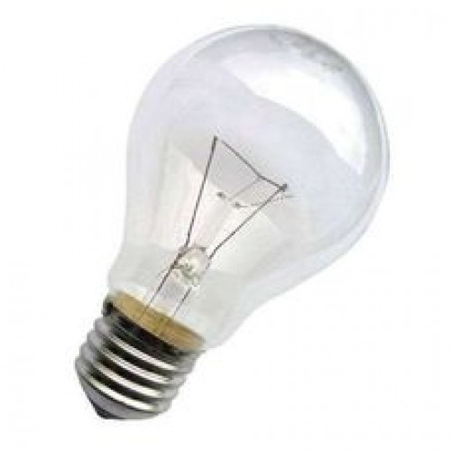 Лампа накаливания Б 40Вт E27 230В (верс.) Лисма 3024497/3024676/3024681