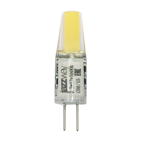 Лампа PLED-G4 COB 2.5w 200Lm 5500K 12B (силикон 10*39мм) Jazzway