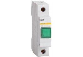 Лампа сигнальная ЛС-47М зел. IEK