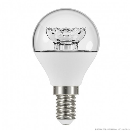 Лампа светод. LED STAR CLASSIC Р 40 5.4W/830 5.4Вт шар 3000К тепл. бел. E14 470лм 220-240В