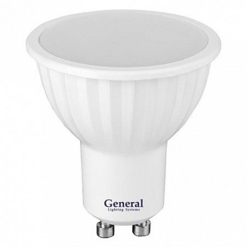 Лампа светодиодная GLDEN-MR16-B-10-230-GU10-3000