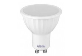 Лампа светодиодная GLDEN-MR16-B-10-230-GU10-4000