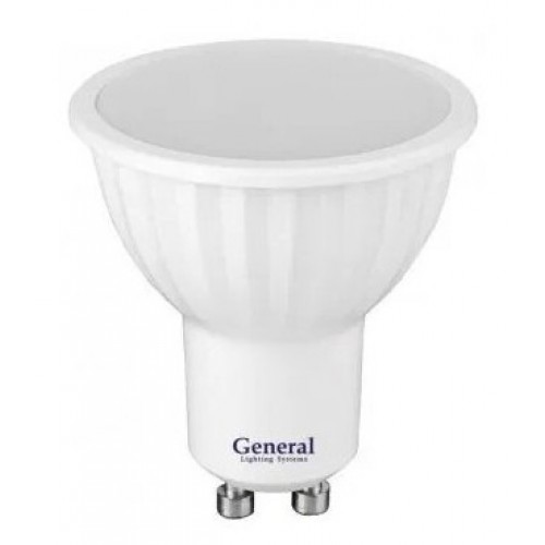 Лампа светодиодная GLDEN-MR16-B-10-230-GU10-4000