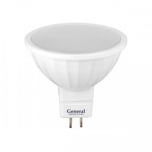 Лампа светодиодная GLDEN-MR16-B-12-230-GU5.3-4000