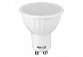 Лампа светодиодная GLDEN-MR16-B-7-230-GU10-6500