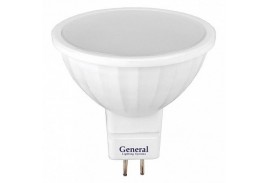 Лампа светодиодная GLDEN-MR16-B-7-230-GU5.3-6500