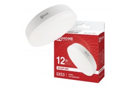 Лампа светодиодная LED-GX53-VC 12Вт рефлектор 4000К нейтр. бел. GX53 1140лм 230В