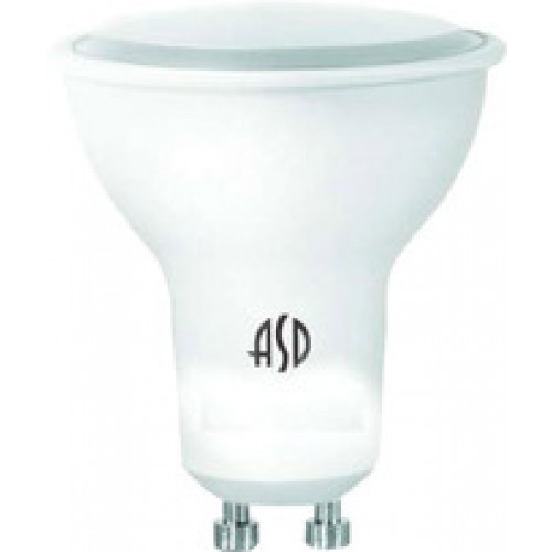 Лампа светодиодная LED-JCDRC-standard 5.5Вт 3000К тепл. бел. GU10 495лм 160-260В ASD