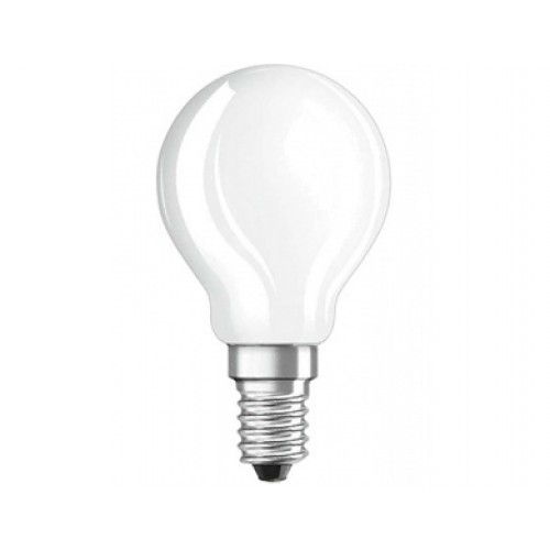 Лампа светодиодная LED STAR CLASSIC P 60 6.5W/840 6.5Вт шар 4000К нейтр. бел. E14 550лм 220-240В матов. пласт. 