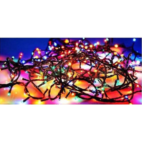 LD050C-GM Электрогирлянда Нить 50 мульти  LED, 5м, 8 режимов, IP44