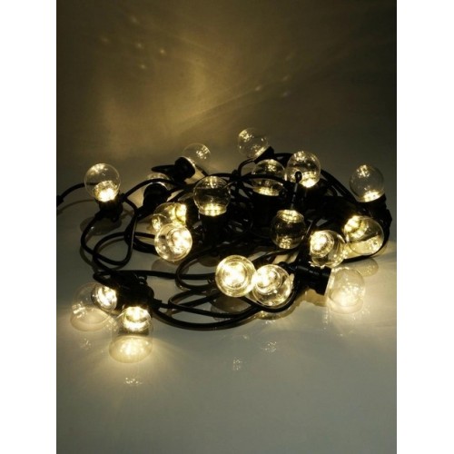 LDM100WW-10PB Гирлянда "Лампы" 10 шт. 100 теплых белых LED 2