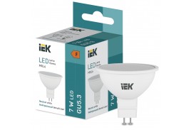 LED MR16 570lm 4000K GU5 IEK