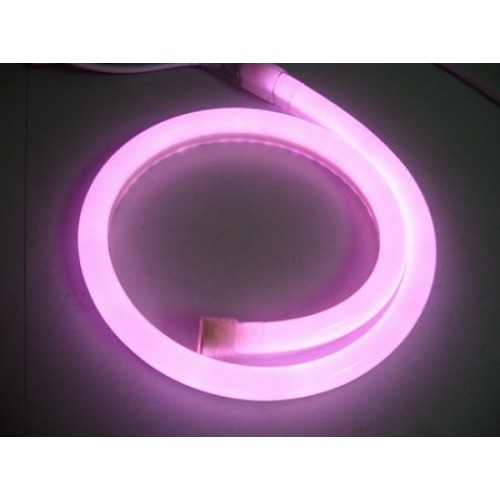 Лента "Гибкий Неон" GLS-5050-80-10-220-NL-IP67-RGB катушка 50м