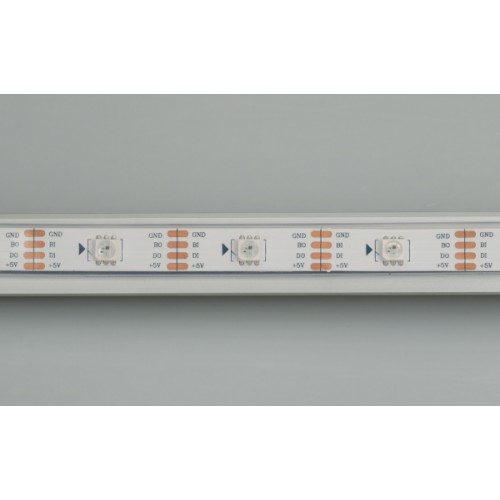 Лента SPI-5000P-RAM 5V RGB (5060, 150 LED x1, 2813) (Arlight, Закрытый, IP66)