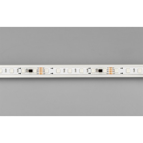 Лента SPI-5000SE-AM 24V RGB (5060, 60 LED/m, x6) (Arlight, Закрытый, IP65)