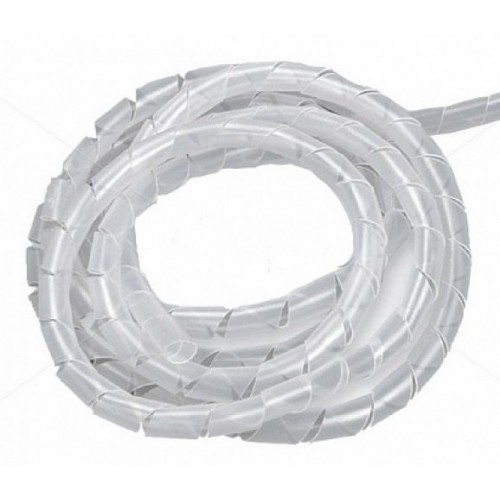 Лента спиральная монтажная пластиковая ЛСМ-24 белый(10м/упак.) КС