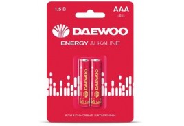 LR03        DAEWOO Energy Alkaline BL-2