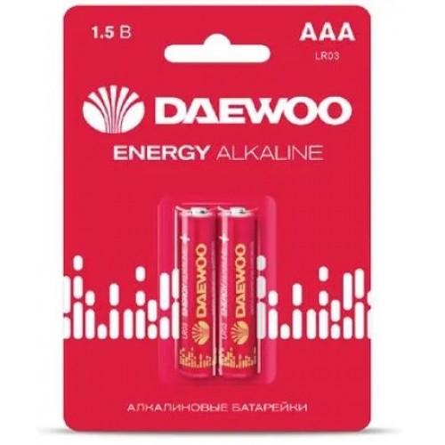 LR03        DAEWOO Energy Alkaline BL-2