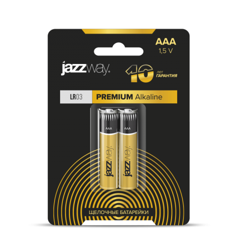 LR03         JAZZway PREMIUM Alkaline BL-2