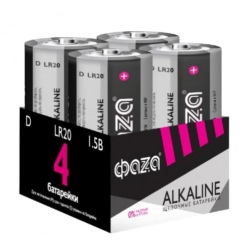 LR20 ФАZА Alkaline Pack-4