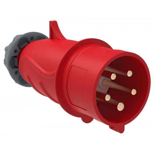 MAGNUM Вилка перенос. ССИ-015 16А-6ч 380В 3P+PE+N IP44 IEK