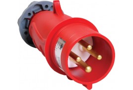 MAGNUM Вилка перенос. ССИ-024 32А-6ч 380В 3P+PE IP44 IEK