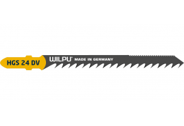 Пилки для лобзика HGS 24 DV WILPU 5шт. упак 100х6,5х1,27 мм