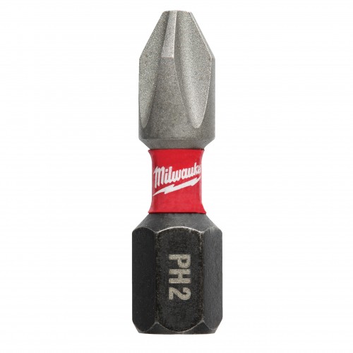 Насадка Milwaukee SHOCKWAVE PH2 25мм (2шт) 4932430852