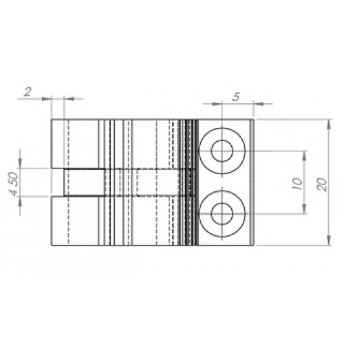 Настенный держатель Wall-arm для ALU-ROUND (Arlight, Металл)