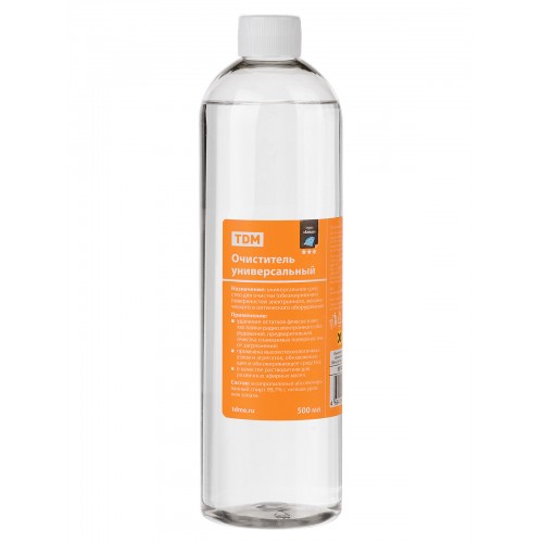Очиститель универсальный, абсолютированный 99.7%, 500 мл, бутыль, серия "Алмаз" TDM
