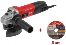 Одноручная углошлифмашина WORTEX AG 1213-4 в кор