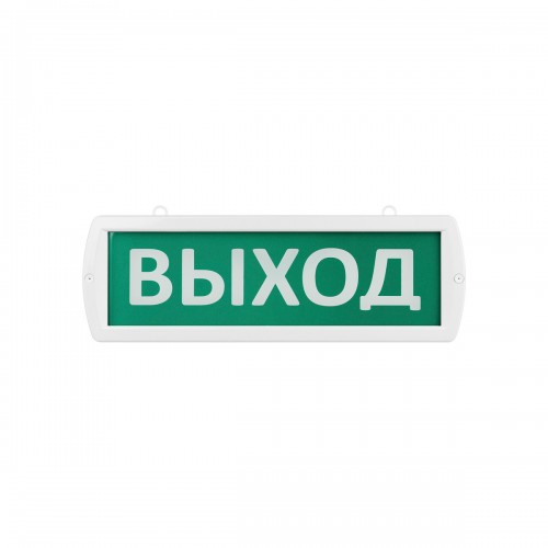 Оповещатель охранно-пожарный световой Топаз-24-ОП "Выход" 24 В, IP52 TDM