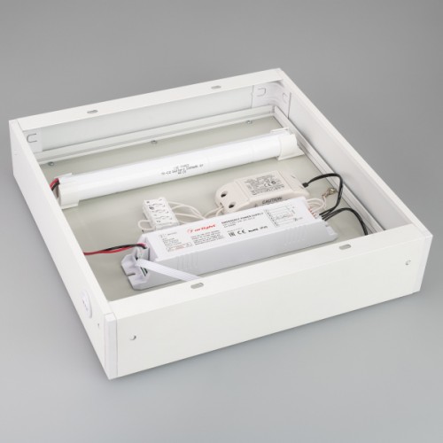 Панель IM-EMERGENCY-3H-S300x300-17W White6000 (WH, 120 deg, 230V) (Arlight, IP40 Металл, 2 года)