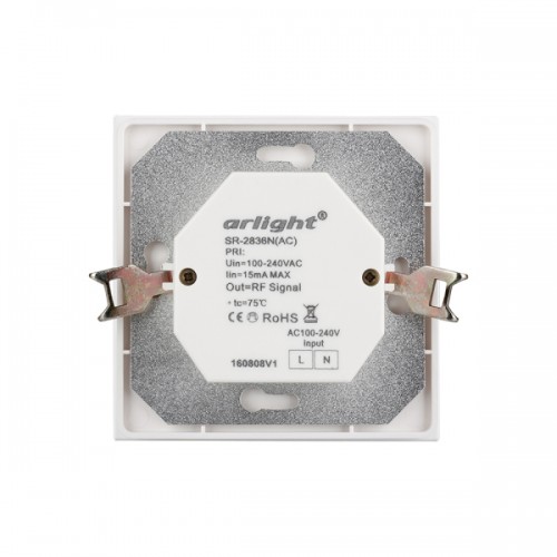 Панель Rotary SR-2836N-B-RF-IN (220V, DIM) (Arlight, IP20 Пластик, 3 года)