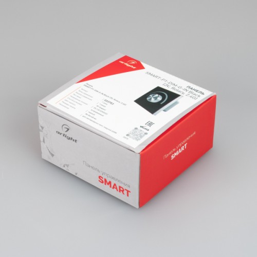 Панель SMART-P1-DIM-G-IN Black (3V, Rotary, 2.4G) (Arlight, IP20 Пластик, 5 лет)