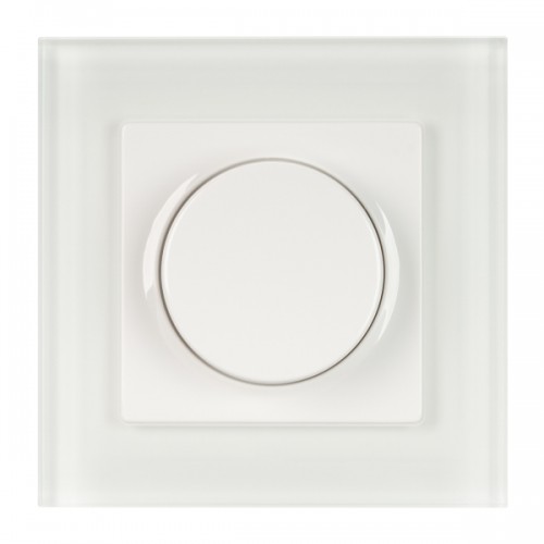 Панель SMART-P96-DIM-IN White (230V, 1.5A, 0-10V, Rotary, 2.4G) (Arlight, Пластик)