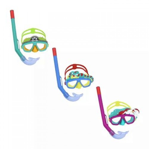 24059 Комплект для плавания "Lil Animal Snorkel" от 3 лет, 3 вида Bestway