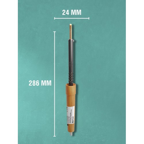 Паяльник ЭПСН-40, деревянная ручка, мощность 40 Вт, 230 В, сменное жало, "Рубин" TDM