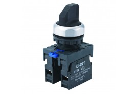 Переключатель NP8-10X/212 черный (2 пол. с фикс.) IP65 CHINT