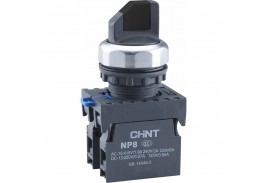 Переключатель NP8-20X/312 черный (3 пол. с фикс.) IP65 CHINT