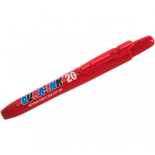 Перманентный фетровый маркер на основе чернил MARKAL Dura-Ink 15 красный
