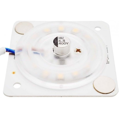Плата св/д 220В 12Вт SMD2835 IP20 6500K 80Лм/Вт 63х63