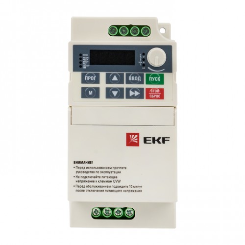 Преобразователь частоты 0,75 кВт 1х230В VECTOR-80 EKF Basic