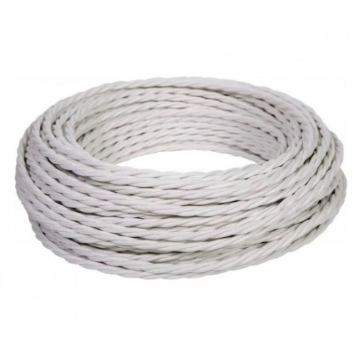 Провод монтажный витой ПВХ  2х2,5мм, цвет - титан (бухта 50м),ТМ "МЕЗОНИНЪ" GE70142-37