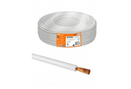 Провод ПуГВнг(А)-LS 1*10,0 ГОСТ (100м), белый TDM
